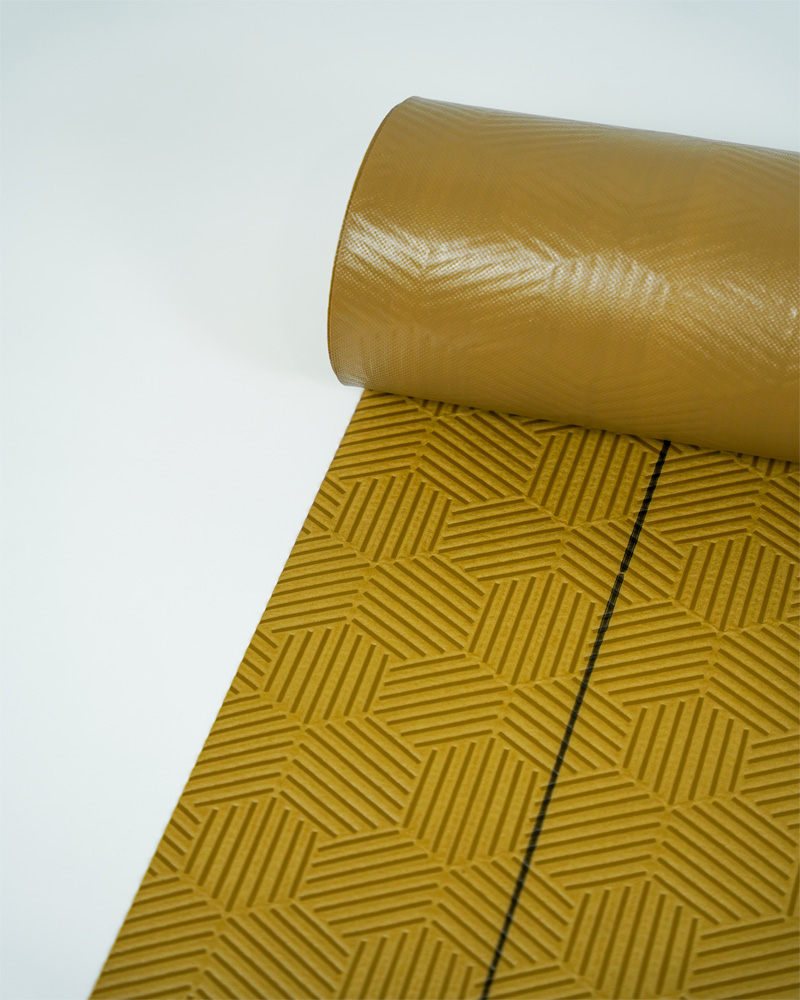 Gator Guard® Gold heavy-duty construction paper for floor protection — reusable, waterproof, and jobsite-safe alternative to Ram Board.