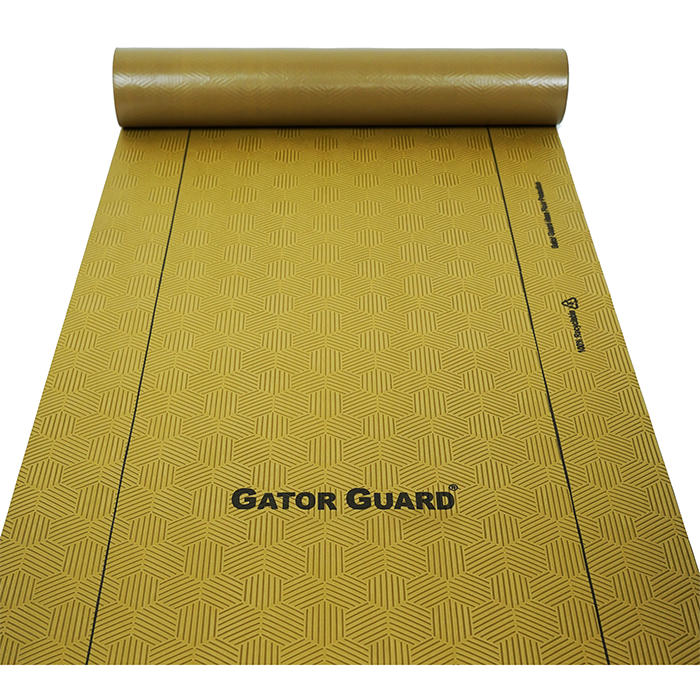 Gator Guard heavy-duty floor-protection roll unrolled